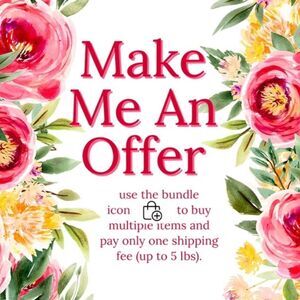 MAKE ME AN OFFER!! I WILL ACCEPT OR COUNTER WITH MY LOWEST PRICE.